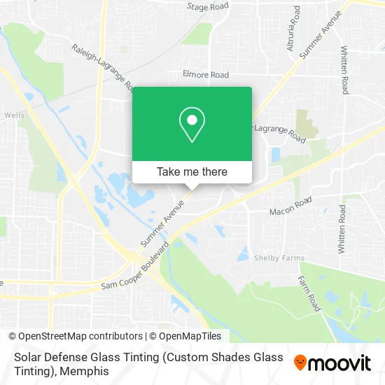 Solar Defense Glass Tinting (Custom Shades Glass Tinting) map