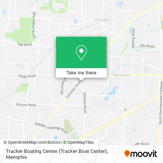 Tracker Boating Center (Tracker Boat Center) map