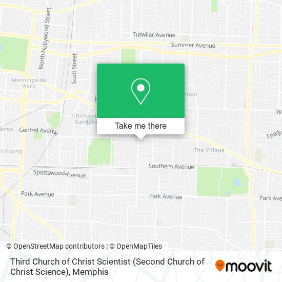 Third Church of Christ Scientist (Second Church of Christ Science) map