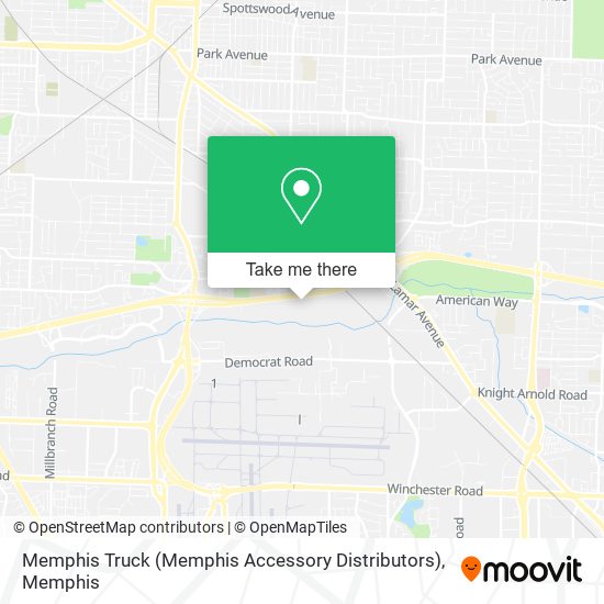 Memphis Truck (Memphis Accessory Distributors) map