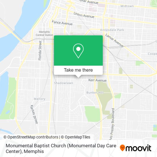 Mapa de Monumental Baptist Church (Monumental Day Care Center)