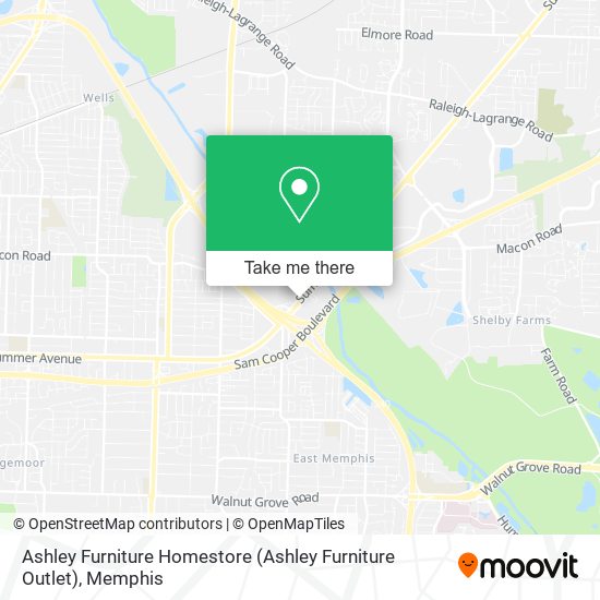 Mapa de Ashley Furniture Homestore (Ashley Furniture Outlet)