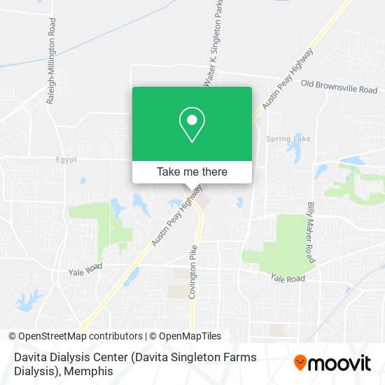 Mapa de Davita Dialysis Center (Davita Singleton Farms Dialysis)