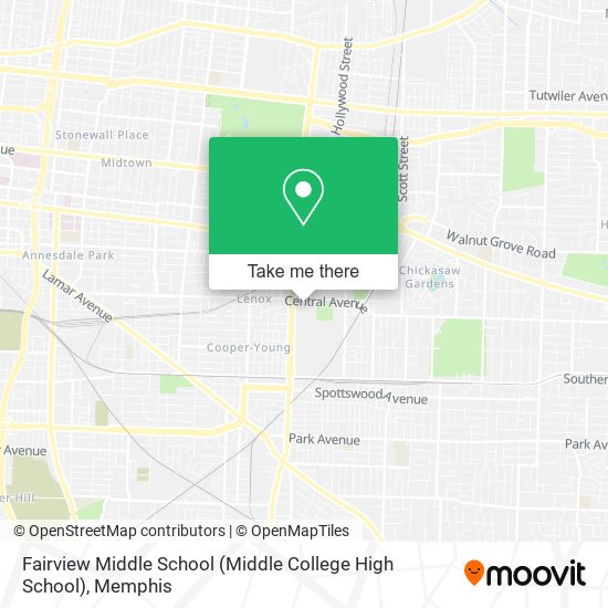 Fairview Middle School (Middle College High School) map