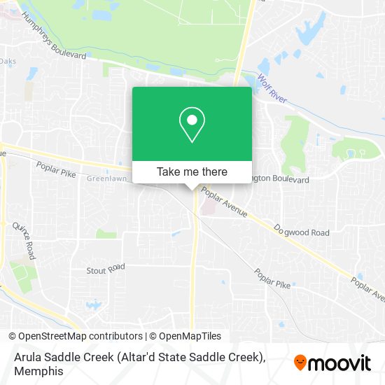 Arula Saddle Creek (Altar'd State Saddle Creek) map