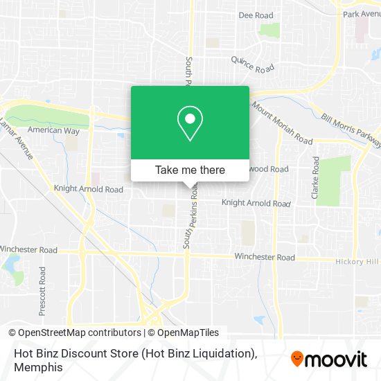 Hot Binz Discount Store (Hot Binz Liquidation) map