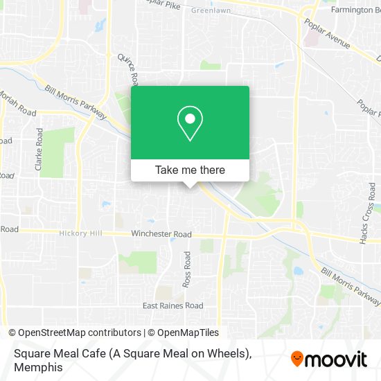 Square Meal Cafe (A Square Meal on Wheels) map