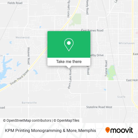 KPM Printing Monogramming & More map