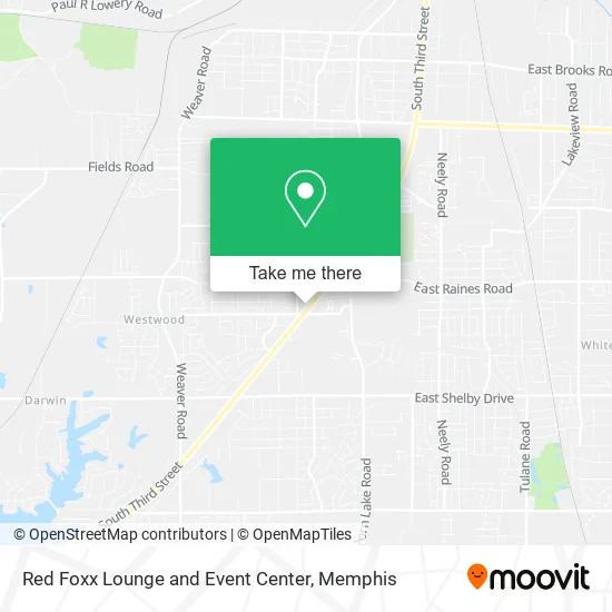 Mapa de Red Foxx Lounge and Event Center