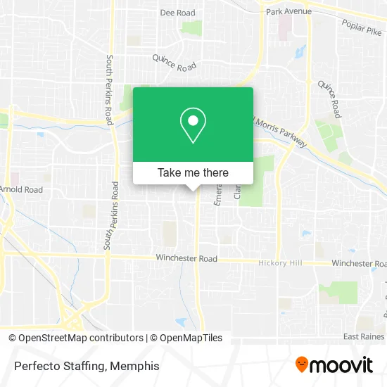 Mapa de Perfecto Staffing