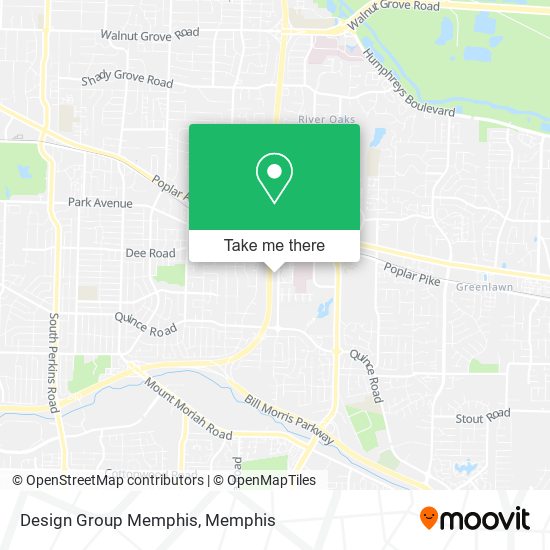 Mapa de Design Group Memphis