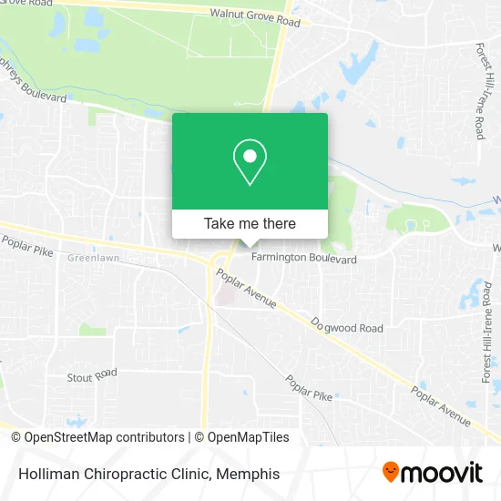 Holliman Chiropractic Clinic map