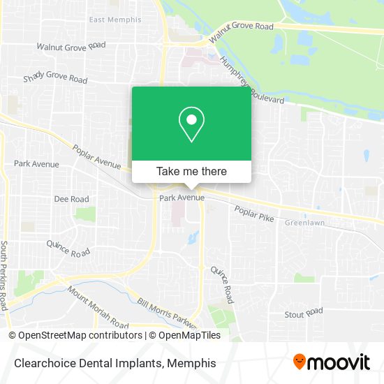 Mapa de Clearchoice Dental Implants