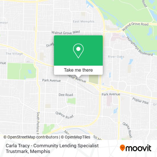 Mapa de Carla Tracy - Community Lending Specialist Trustmark