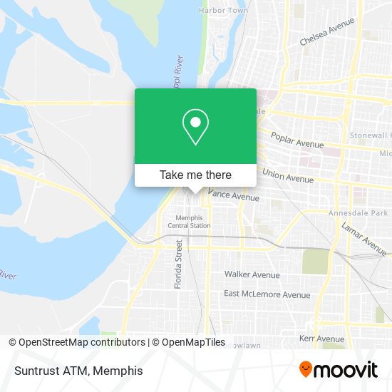 Suntrust ATM map