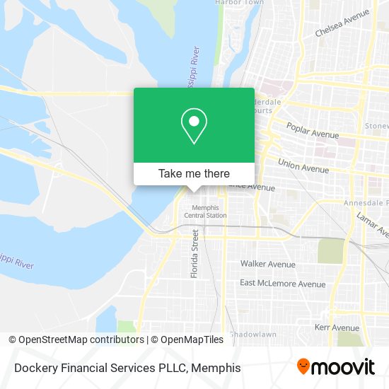 Mapa de Dockery Financial Services PLLC