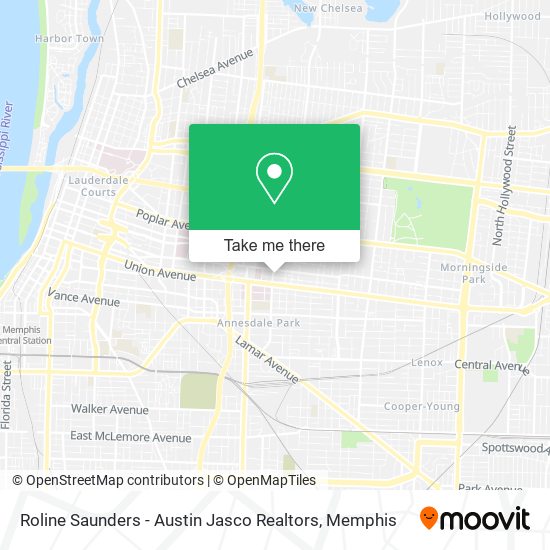 Mapa de Roline Saunders - Austin Jasco Realtors