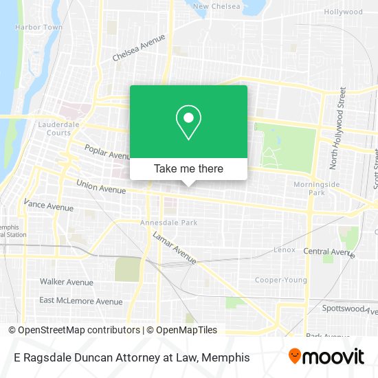 Mapa de E Ragsdale Duncan Attorney at Law