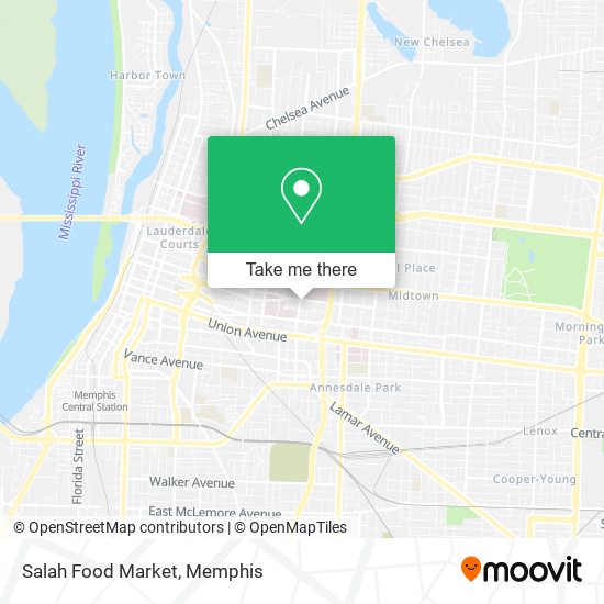 Salah Food Market map