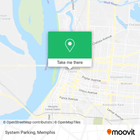Mapa de System Parking