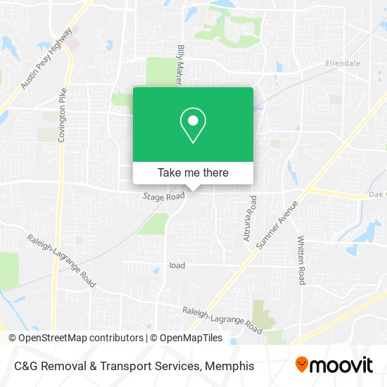 C&G Removal & Transport Services map