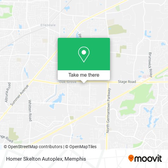 Homer Skelton Autoplex map