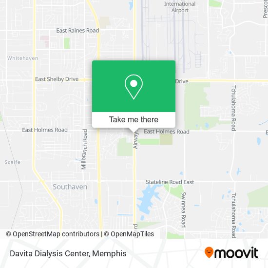 Davita Dialysis Center map