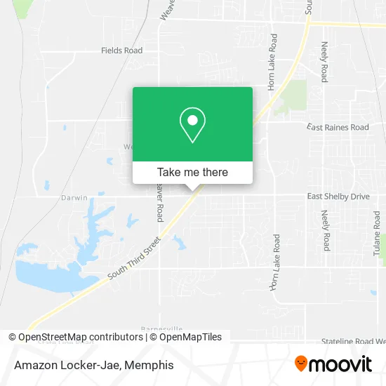 Amazon Locker-Jae map