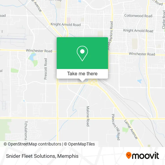 Mapa de Snider Fleet Solutions