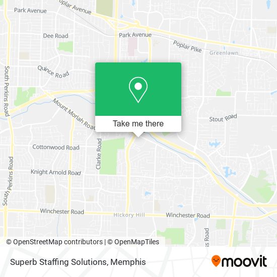Superb Staffing Solutions map