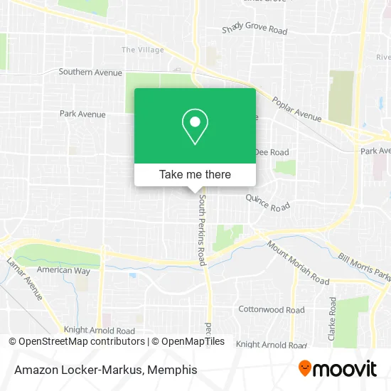 Mapa de Amazon Locker-Markus