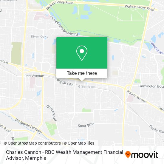 Charles Cannon - RBC Wealth Management Financial Advisor map