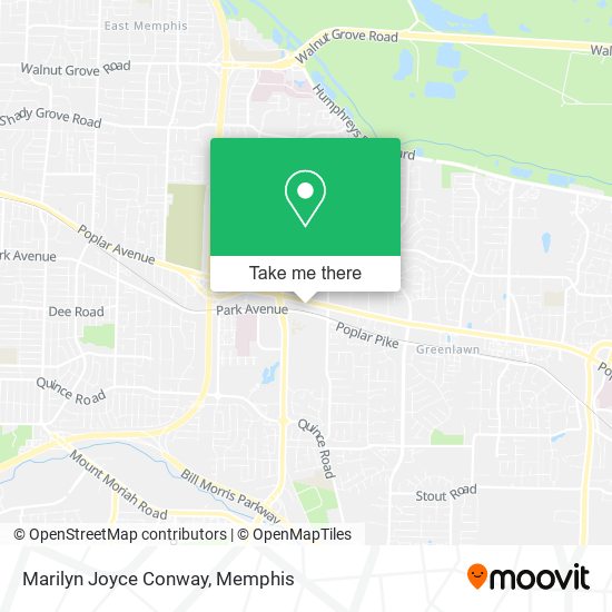 Marilyn Joyce Conway map