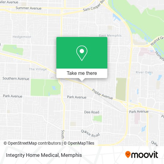 Integrity Home Medical map