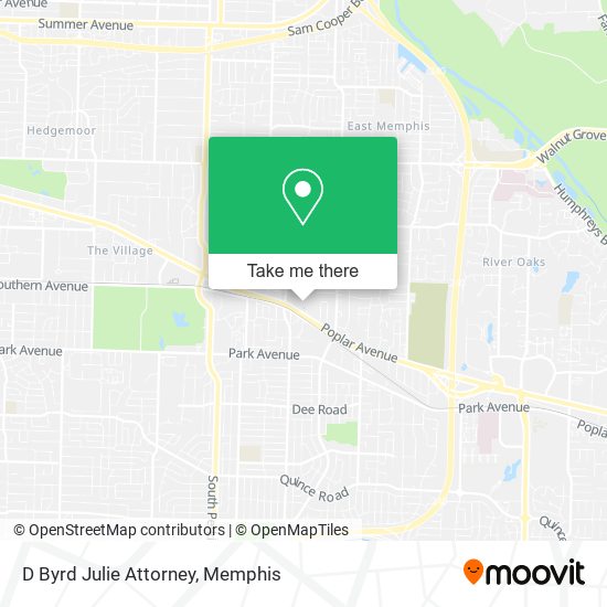 D Byrd Julie Attorney map