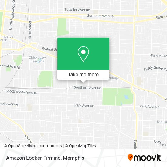 Mapa de Amazon Locker-Firmino