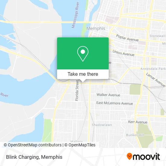 Mapa de Blink Charging