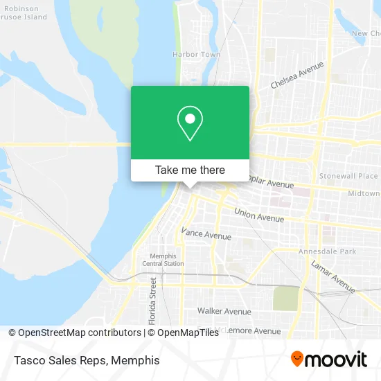 Tasco Sales Reps map