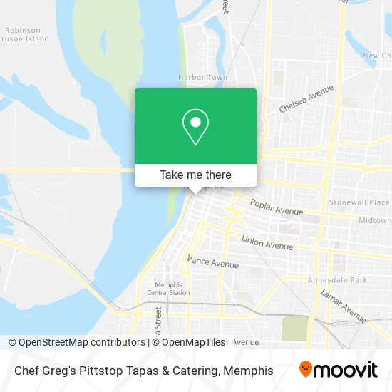 Chef Greg's Pittstop Tapas & Catering map