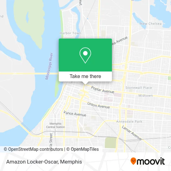 Amazon Locker-Oscar map