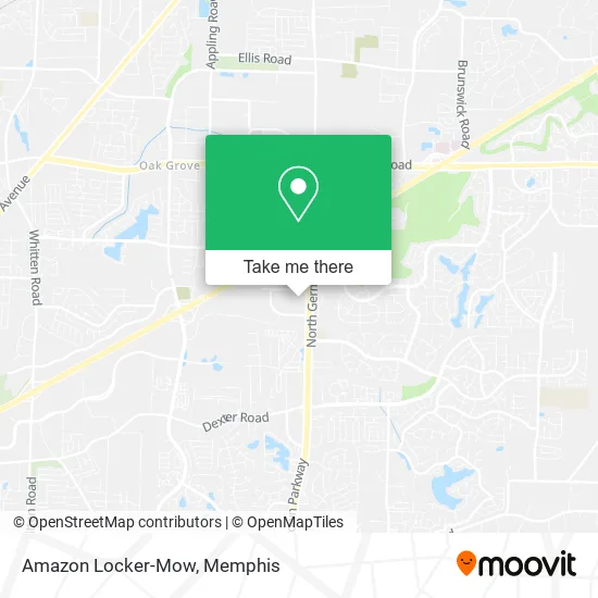 Amazon Locker-Mow map