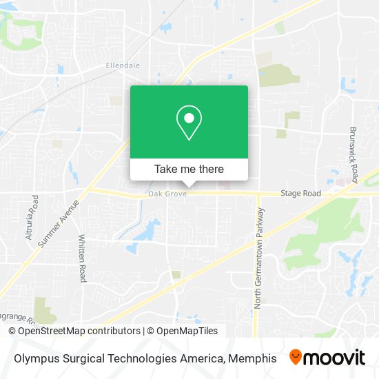 Olympus Surgical Technologies America map