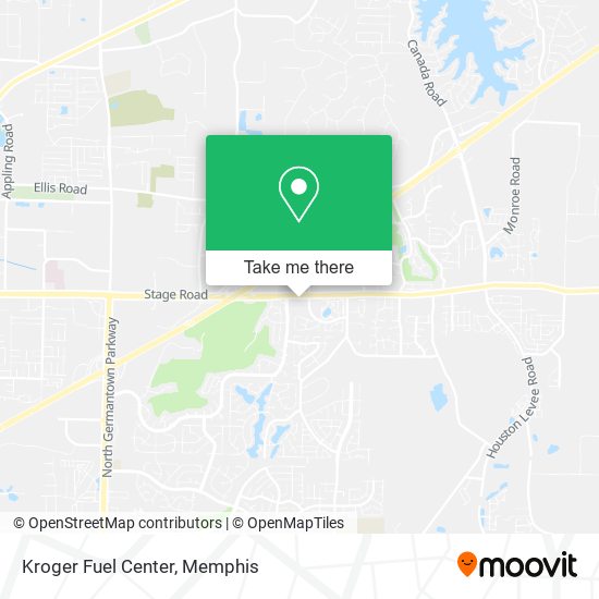 Kroger Fuel Center map