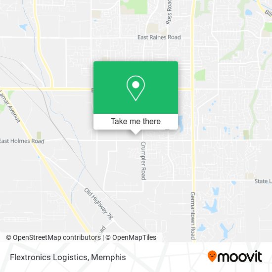 Flextronics Logistics map