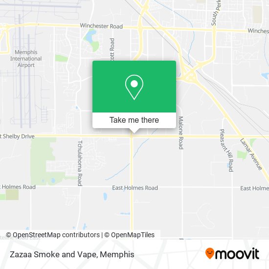 Zazaa Smoke and Vape map