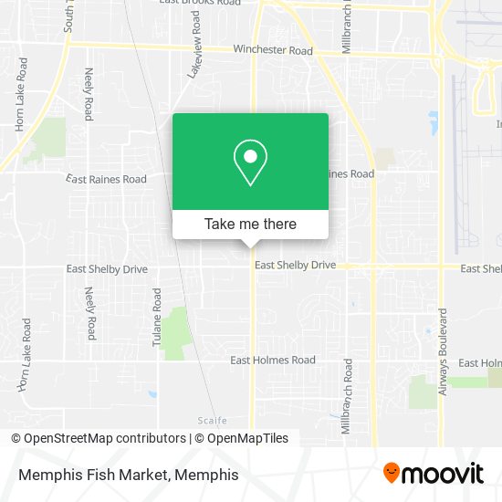 Memphis Fish Market map