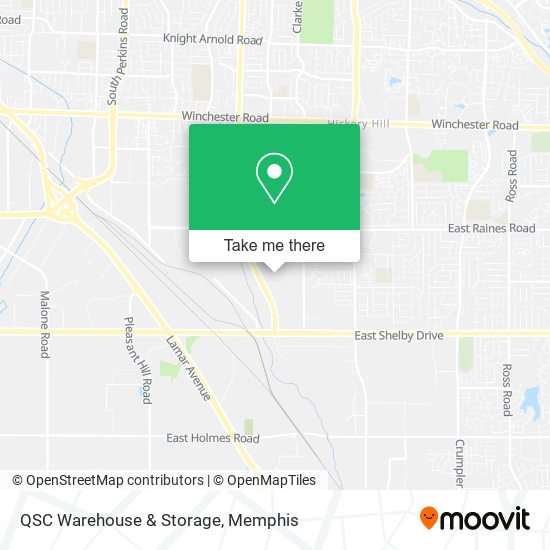 QSC Warehouse & Storage map