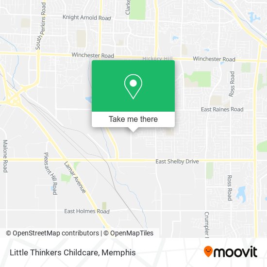 Little Thinkers Childcare map