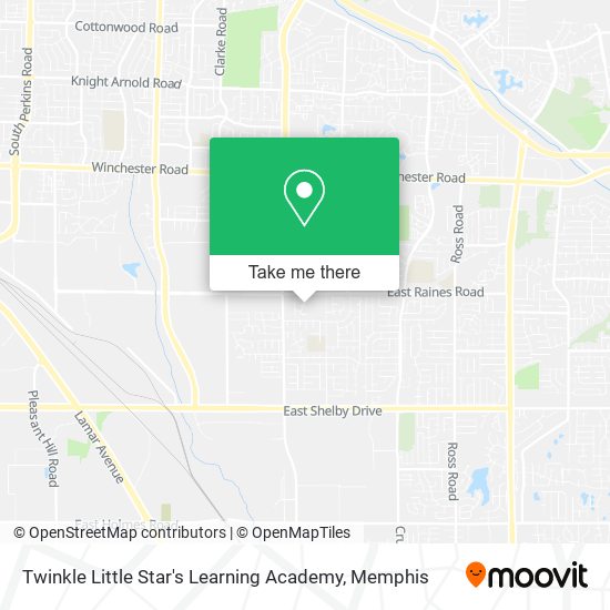 Twinkle Little Star's Learning Academy map