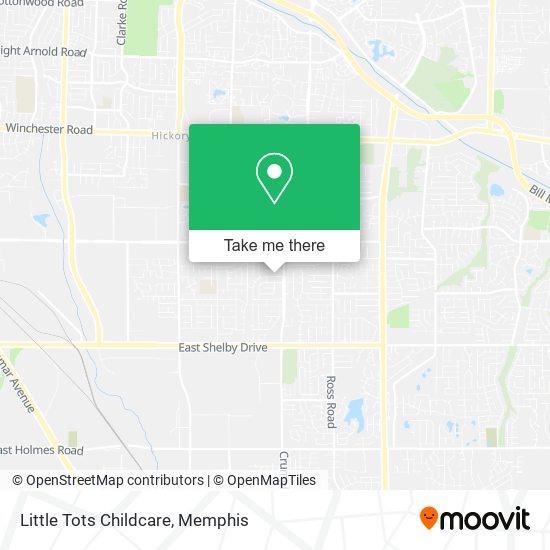Mapa de Little Tots Childcare